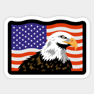 Happy Independence Day USA Sticker